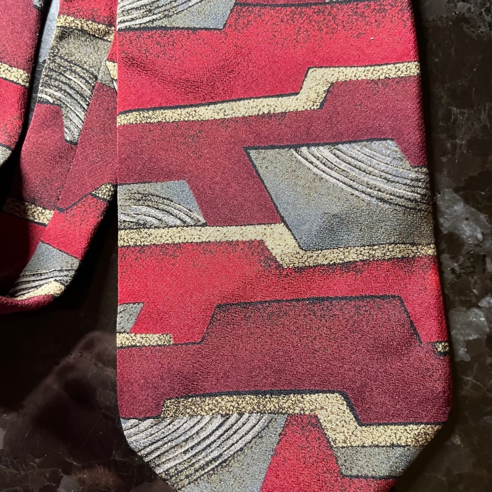 Zylos silk tie